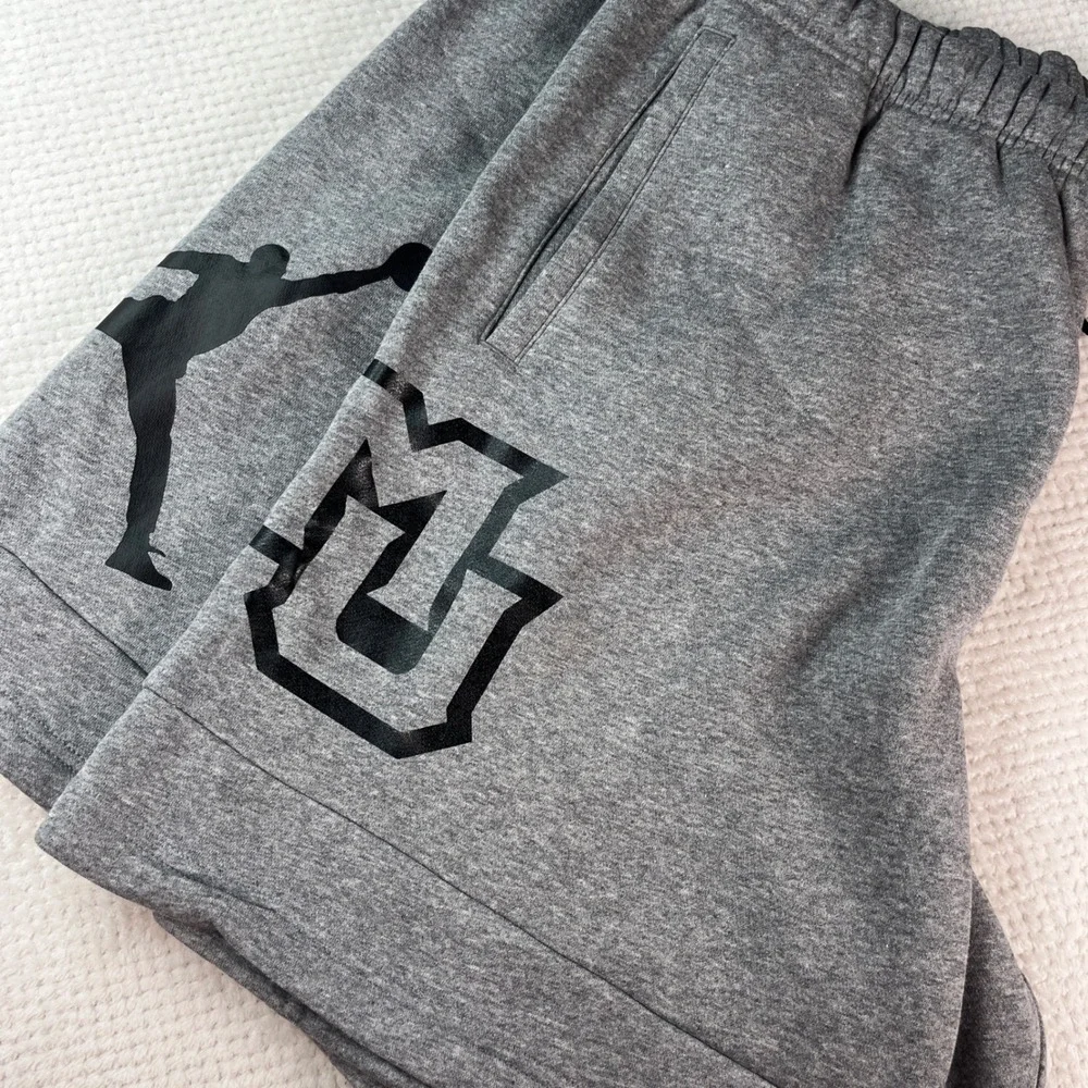 Jordan Jumpman Fleece Shorts Carbon Heather Grey‎ MJ Graphic CK6707-091 Mens 2XL